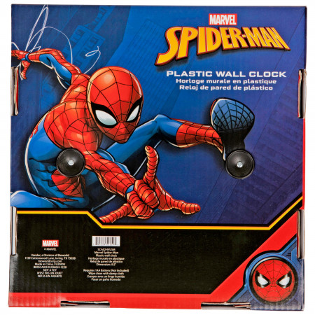 Marvel Comics Spider-Man Symbol Character 9 3/4" Wall Clock